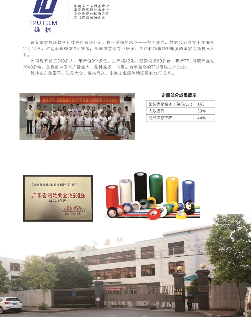 东莞市雄林新材料科技股份有限公司